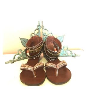 Beaded Sandals